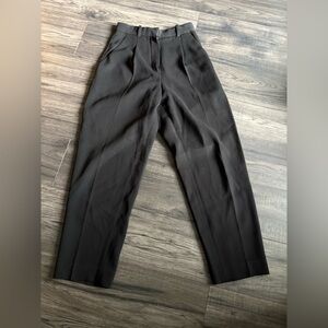 Wilfred Black Pleated Dress Pants